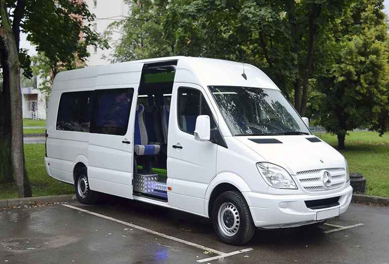 Заказ микроавтобуса для перевозки людей по Петрозаводску